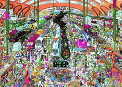 Heye – Schone – Train Station 2000 Piece Puzzle