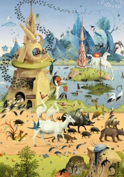 Heye – Take a Trip with Hieronymus Bosch 500 Piece Puzzle