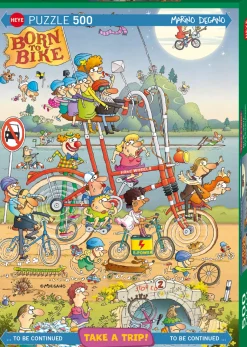 Heye – Take a Trip with Marino Degano 500 Piece Puzzle
