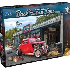 Holdson – Back in the Fast Lane – Old School Gearhead – 1000 Piece Puzzle