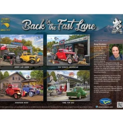 Holdson – Back in the Fast Lane – Old School Gearhead – 1000 Piece Puzzle