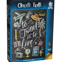 Holdson – Chalk Talk – To Travel is to Live 1000 Piece Puzzle