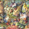 Holdson – Chillin’ with my Gnomies – Autumn Acorn Gathering 1000 Piece Puzzle