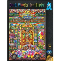 Holdson – Don’t Worry be Happy – The Happy Hippy Shop 1000 Piece Puzzle
