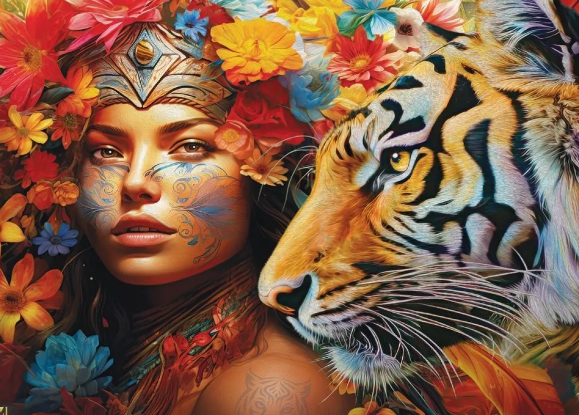 Holdson – Nature Guardians – Tiger Spirit 1000 Piece Puzzle