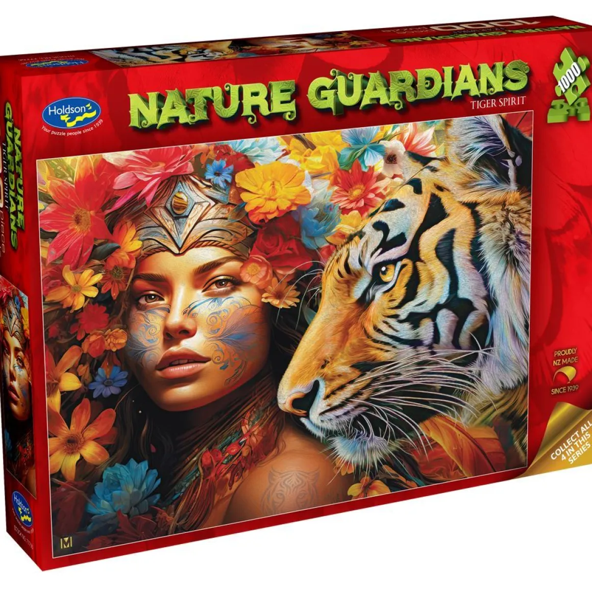 Holdson – Nature Guardians – Tiger Spirit 1000 Piece Puzzle