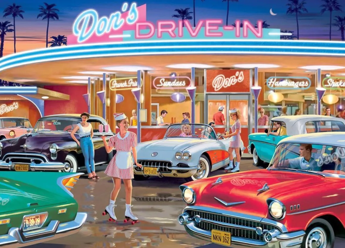 Holdson – Park & Drive – Don’s Drive-In 1000 Piece Puzzle