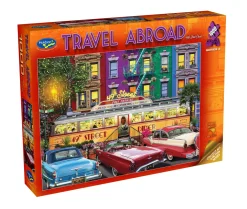 Holdson – Travel Abroad Series 2 – 49th Street Diner 1000 Piece Puzzle