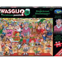 Holdson – Wasgij Christmas 18 – Gingerbread Showstopper 1000 Piece Puzzle