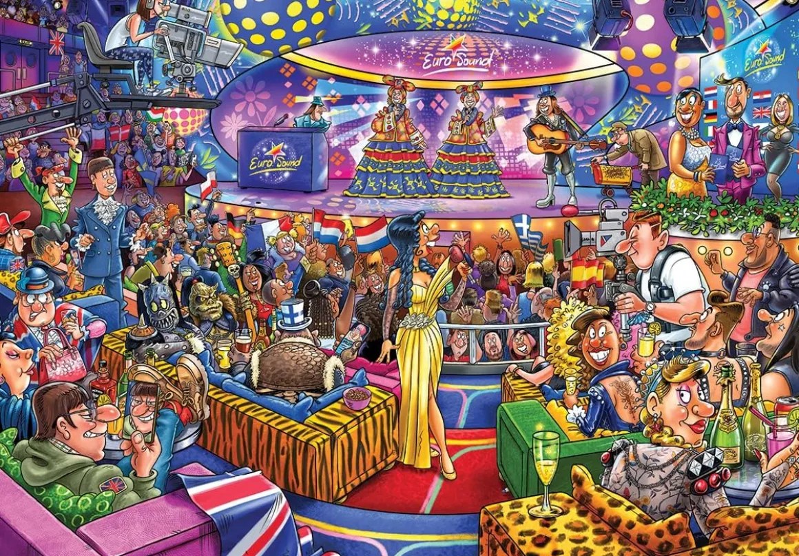 Holdson – Wasgij Mystery 25 – Eurosound Contest 1000 Piece Puzzle