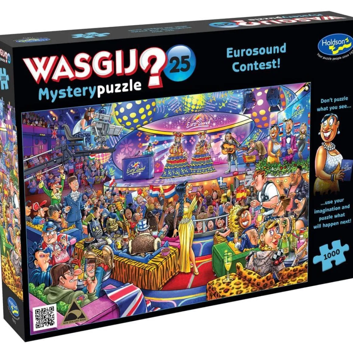 Holdson – Wasgij Mystery 25 – Eurosound Contest 1000 Piece Puzzle