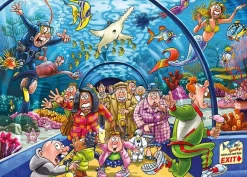 Holdson – Wasgij Original 43 – Aquarium Antics 1000 Piece Puzzle