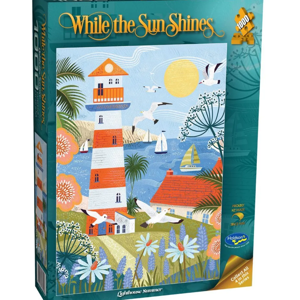 Holdson – While the Sun Shines – Lighthouse Summer 1000 Piece Puzzle
