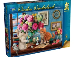 Holdson – Window Wonderland S2 – Petals & Paws 1000 Piece Puzzle