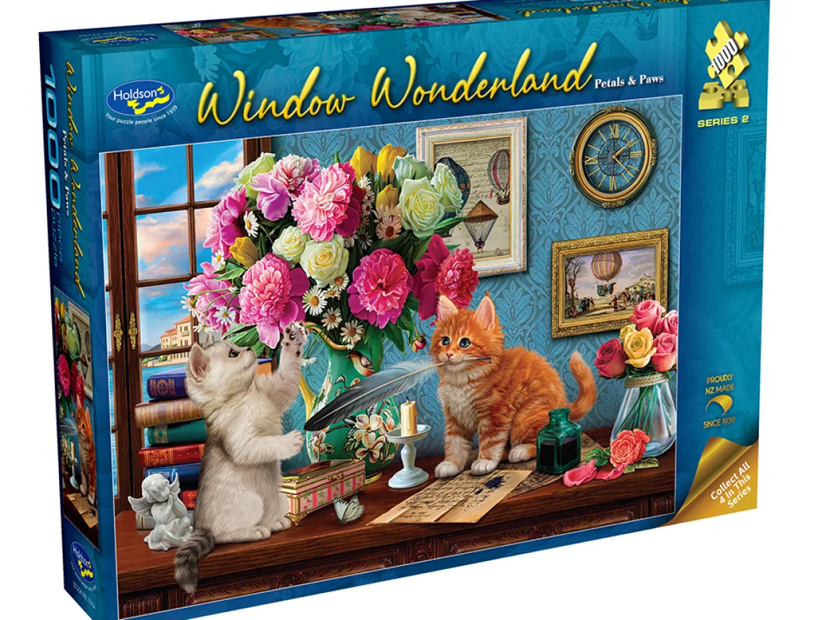 Holdson – Window Wonderland S2 – Petals & Paws 1000 Piece Puzzle