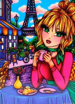 JaCaRou – Cafe Paris 1000 Piece Puzzle