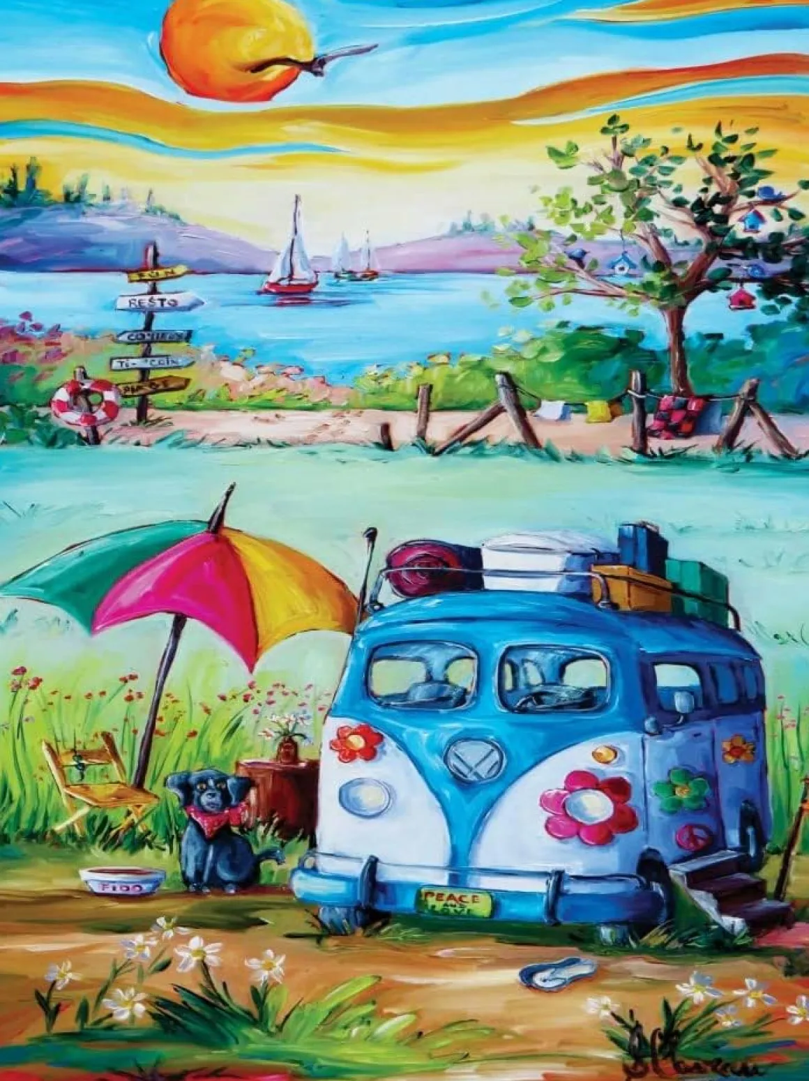 JaCaRou – Finding Happiness 1000 Piece Puzzle