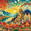 Jacarou – Golden Horizons 1000 Piece Puzzle