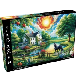 Jacarou – Majestic Black Beauty 1000 Piece Puzzle