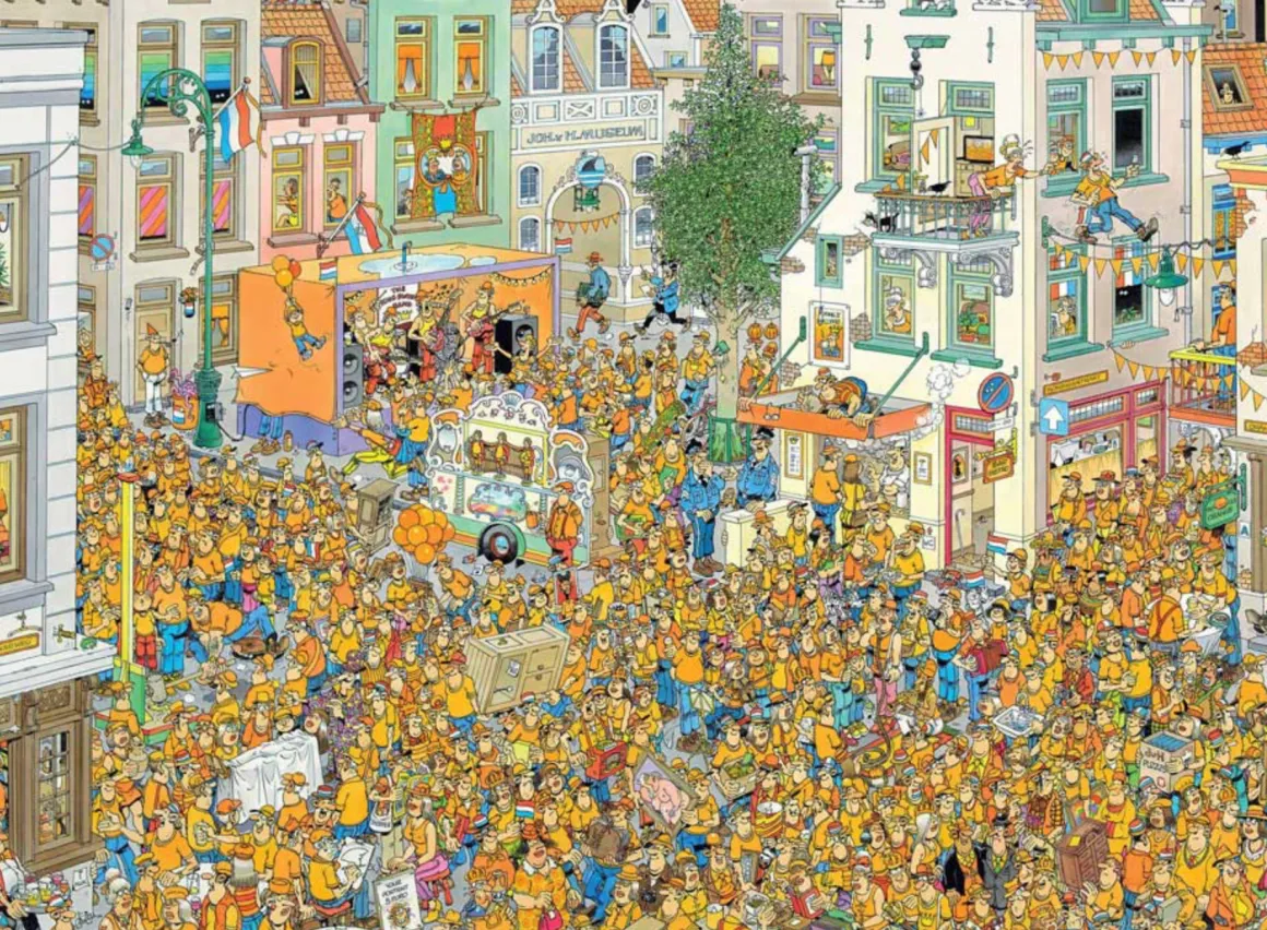 Jan van Haasteren – Celebrate the Inauguration 1000 Piece Puzzle