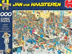 Jan Van Haasteren –  Queued Up 1000 Piece Puzzle – Jumbo
