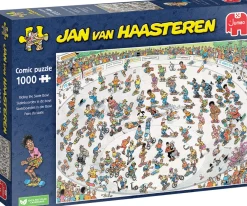Jan van Haasteren – Riding the Skate Bowl 1000 Piece Puzzle