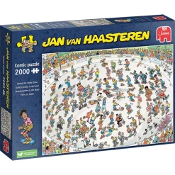 Jan Van Haasteren – Riding the Skate Bowl 2000 Piece Puzzle – Jumbo
