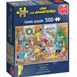 Jan Van Haasteren – Woolly Christmas 500 Piece Puzzle – Jumbo