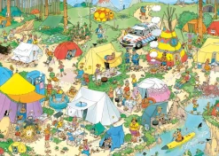 Jumbo – Jan Van Haasteren – Camping in the Forest 1000 Piece Puzzle
