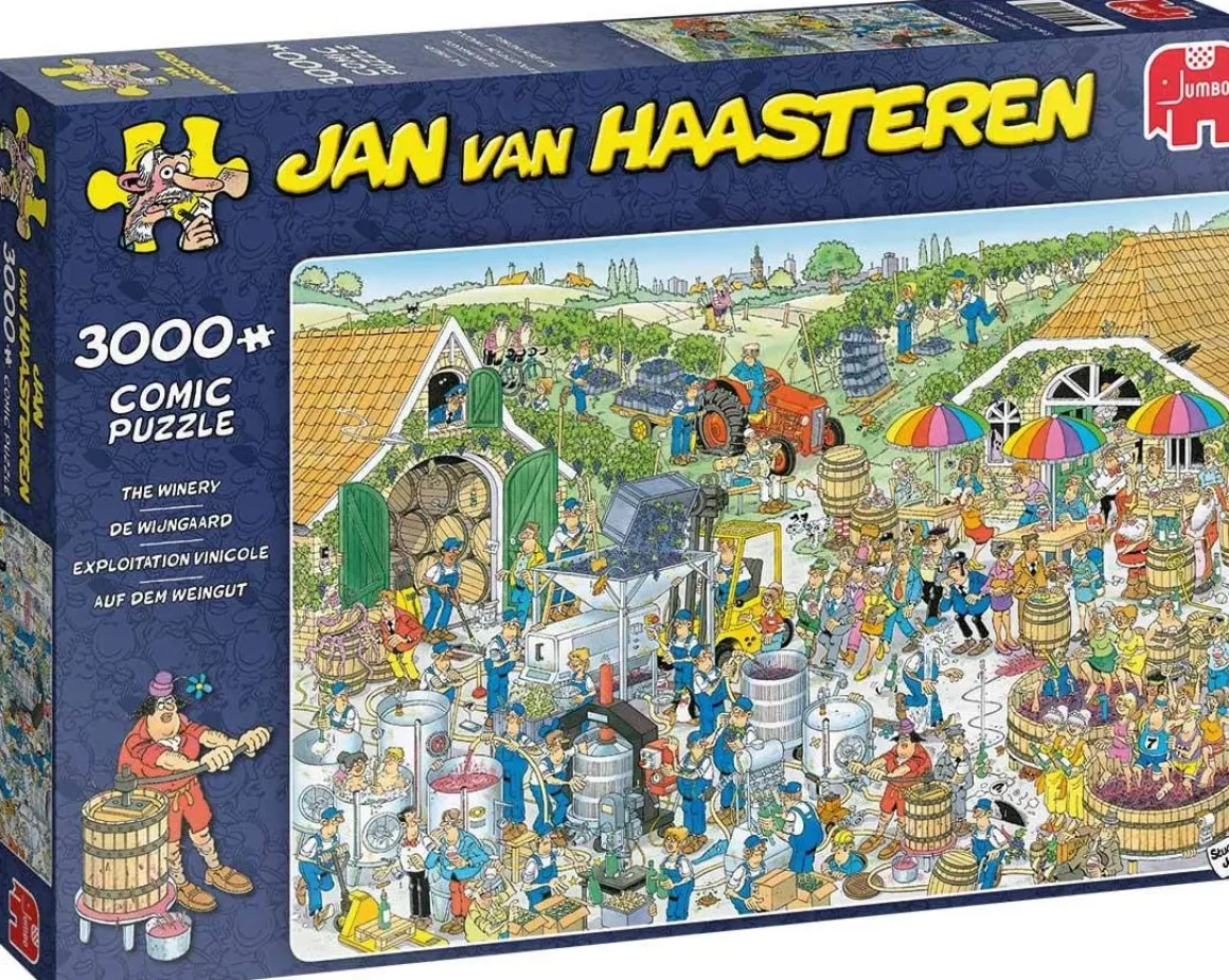 Jumbo – Jan Van Haasteren – The Winery 3000 Piece Jigsaw Puzzle