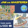 Jumbo – Jan Van Haasteren – Dutch Traditions (Cheese Market & Sailboat Race) 2 x 1000 Piece Puzzles