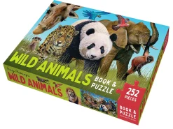 Lake Press – Garry Fleming – Wild Animals Vol. 2 Book and 252 Piece Puzzle Set