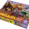 Lake Press – Garry Fleming – Dinosaurs Book and 252 Piece Puzzle Set