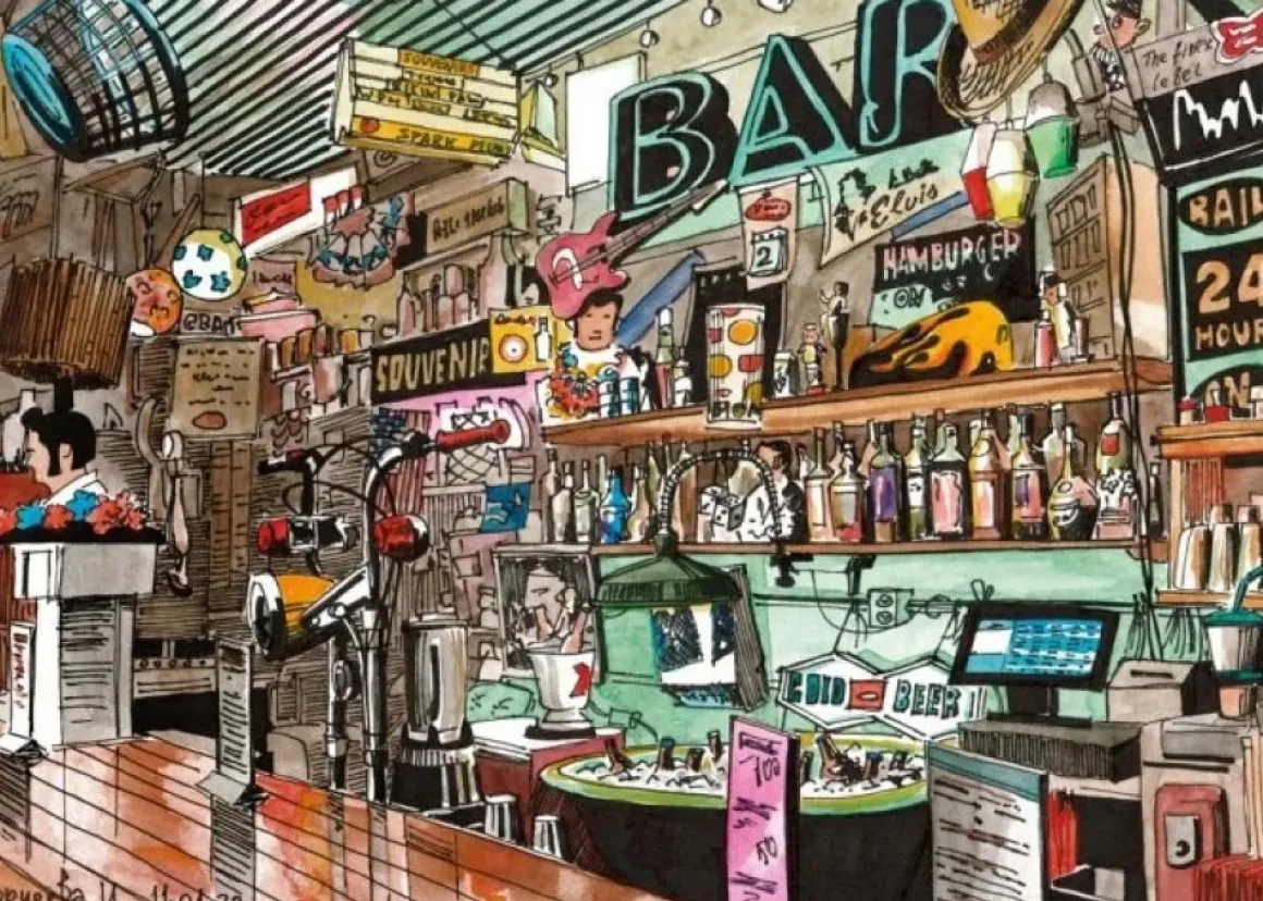 Magnolia – Bar 1000 Piece Puzzle
