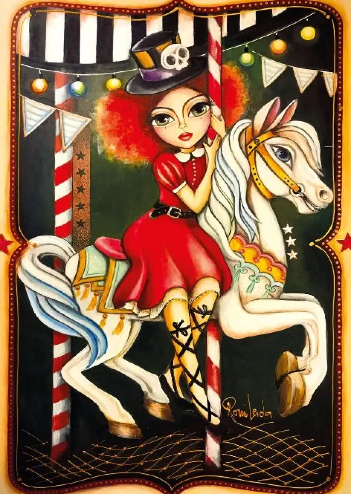 Magnolia – Carousel – Romi Lerda 1000 Piece Puzzle