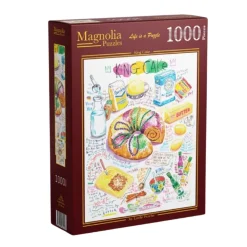 Magnolia – King Cake 1000 Piece Puzzle