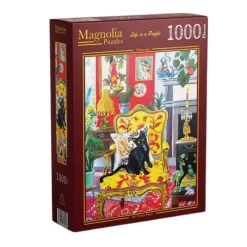 Magnolia – Paws On 1000 Piece Puzzle