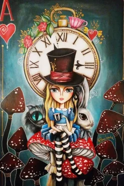 Magnolia – Romi Lerda – Tea Time with Alice 1000 Piece Puzzle