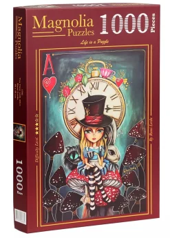 Magnolia – Romi Lerda – Tea Time with Alice 1000 Piece Puzzle