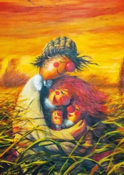 Magnolia – Scarecrow Family 1000 Piece Puzzle