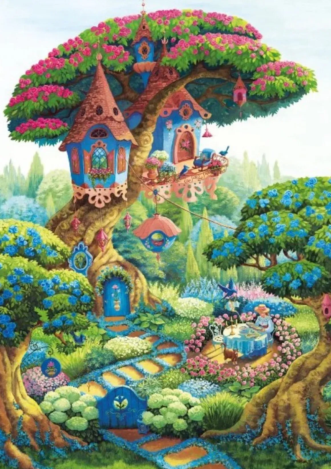 Magnolia – Secret Garden 1000 Piece Puzzle