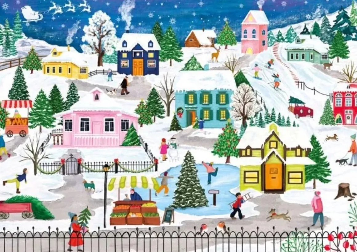 Magnolia – Snow City 1000 Piece Puzzle