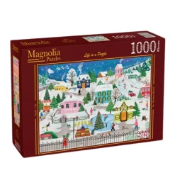 Magnolia – Snow City 1000 Piece Puzzle