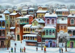Magnolia – Snow in Old Tbilisi 1000 Piece Puzzle