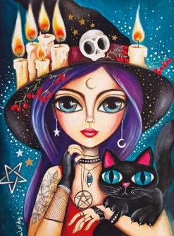 Magnolia – Sweet Witch – Romi Lerda 1000 Piece Puzzle