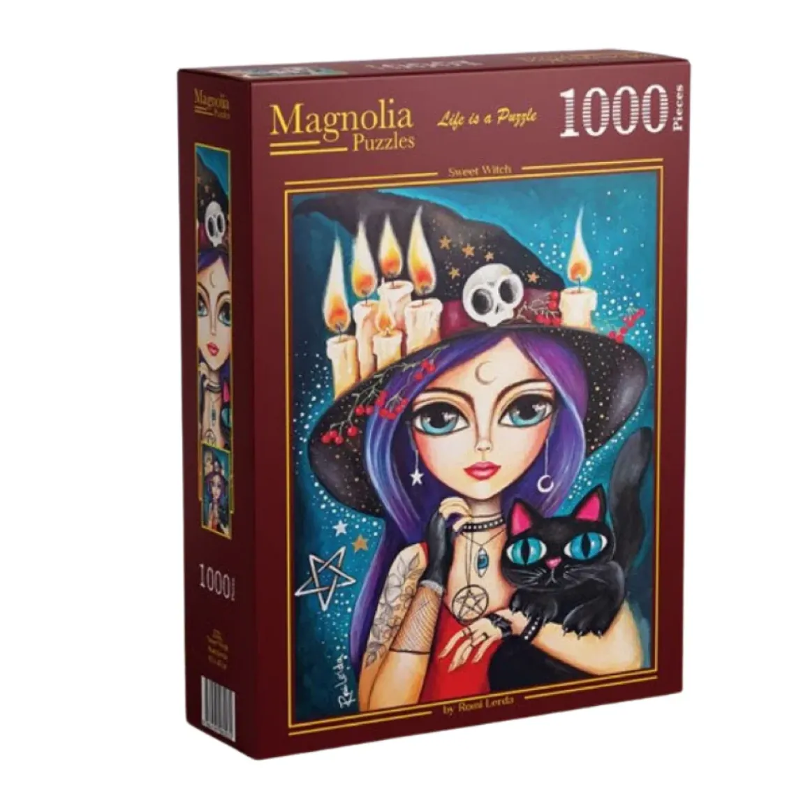 Magnolia – Sweet Witch – Romi Lerda 1000 Piece Puzzle