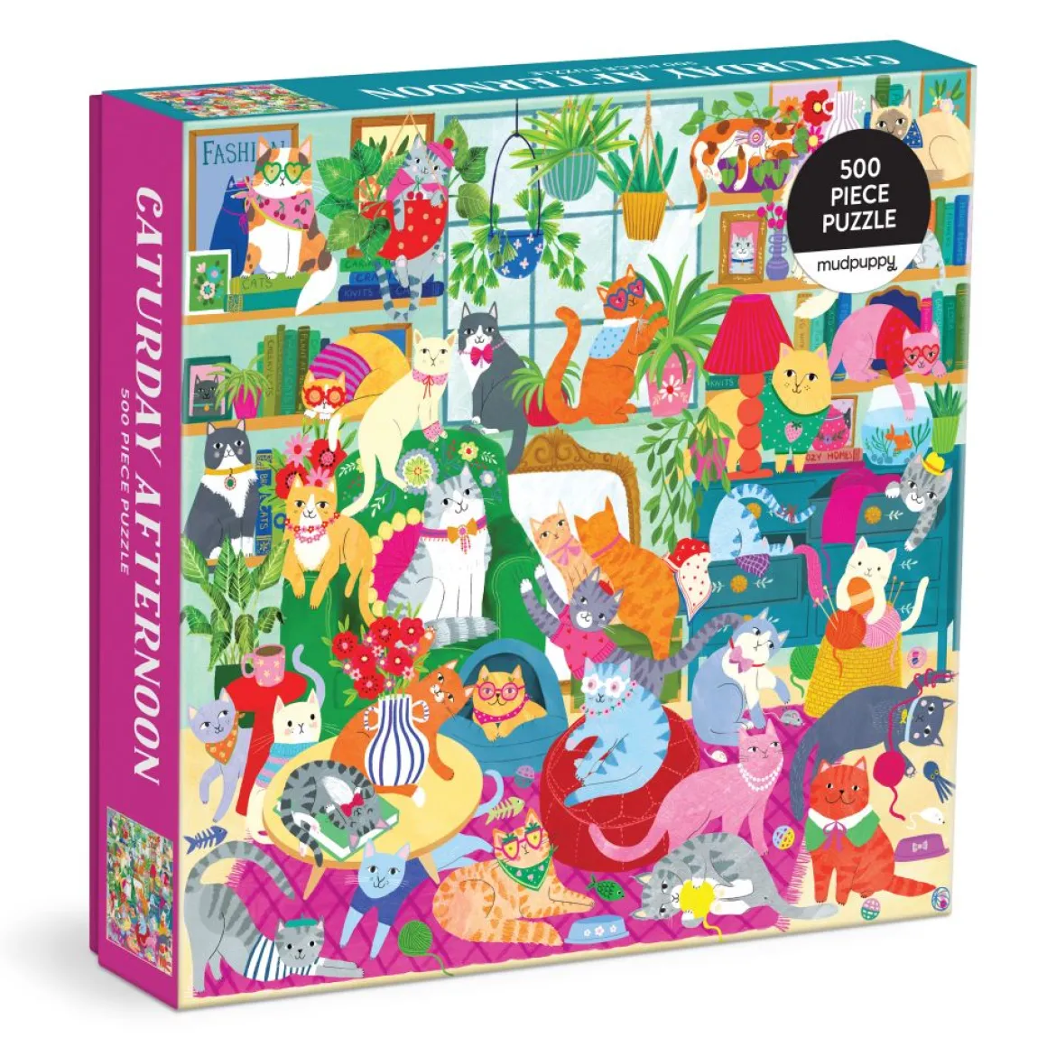 Mudpuppy – Caturday Afternoon 500 Piece Puzzle
