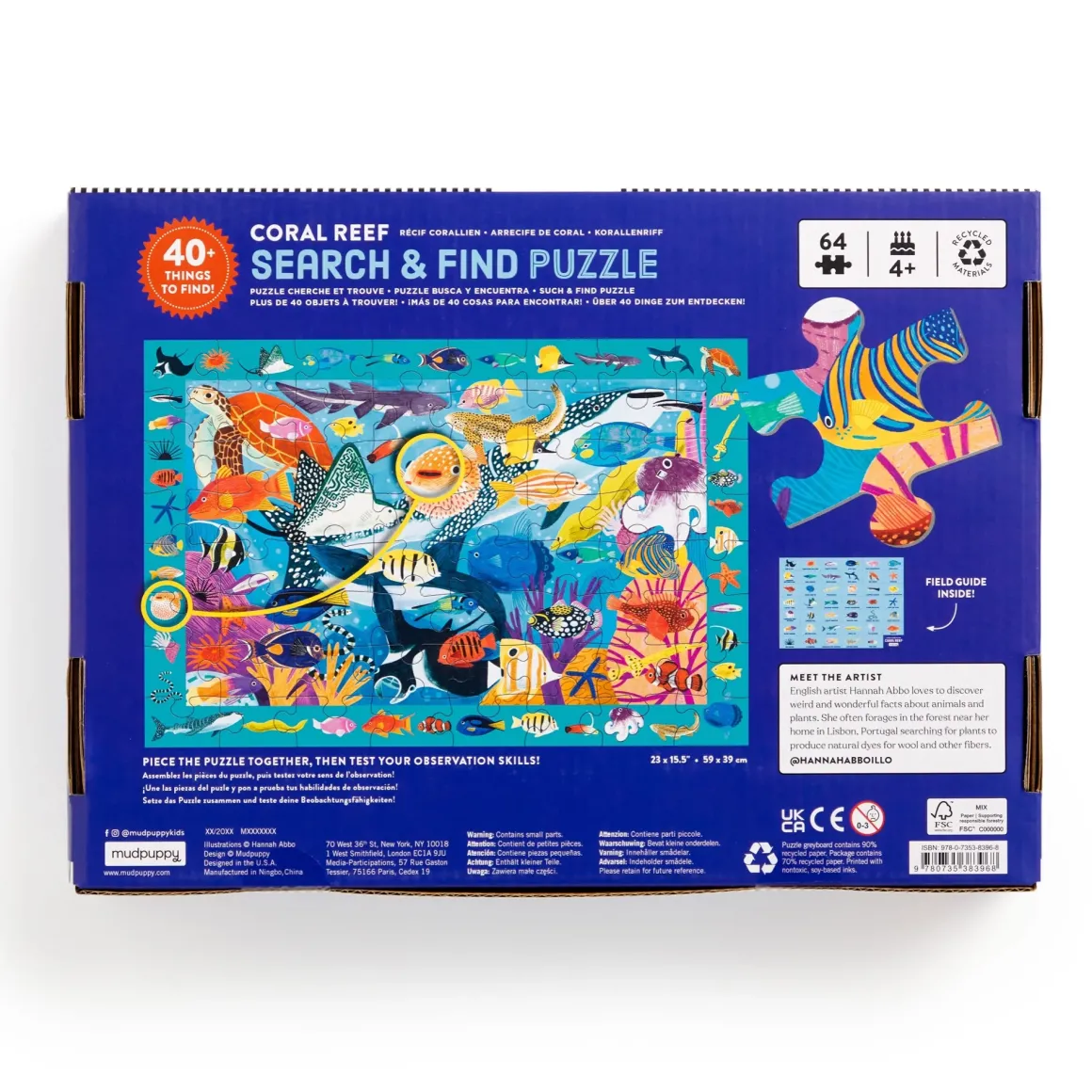 Mudpuppy – Deep Sea Life 100 Piece Puzzle