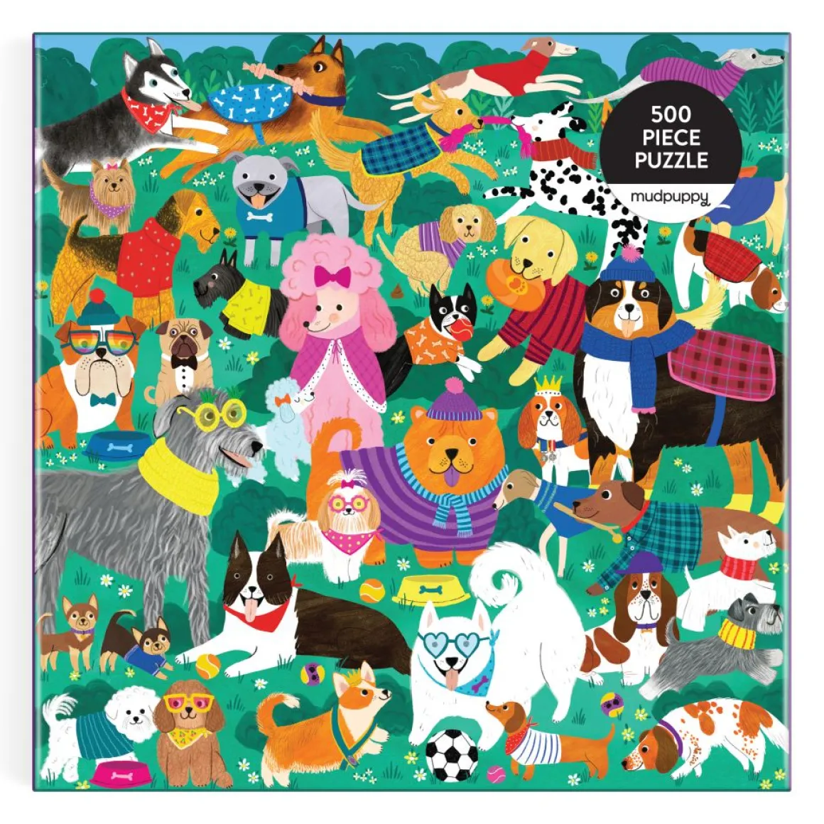 Mudpuppy – Doggone Days 500 Piece Puzzle