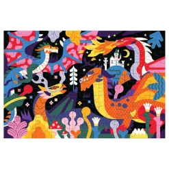 Mudpuppy – Glow in the Dark – Dragons 100 Piece Puzzle